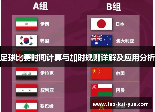 足球比赛时间计算与加时规则详解及应用分析